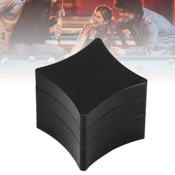 Universal Aluminium Snooker Pool Billard Køkridt Holder (sort)