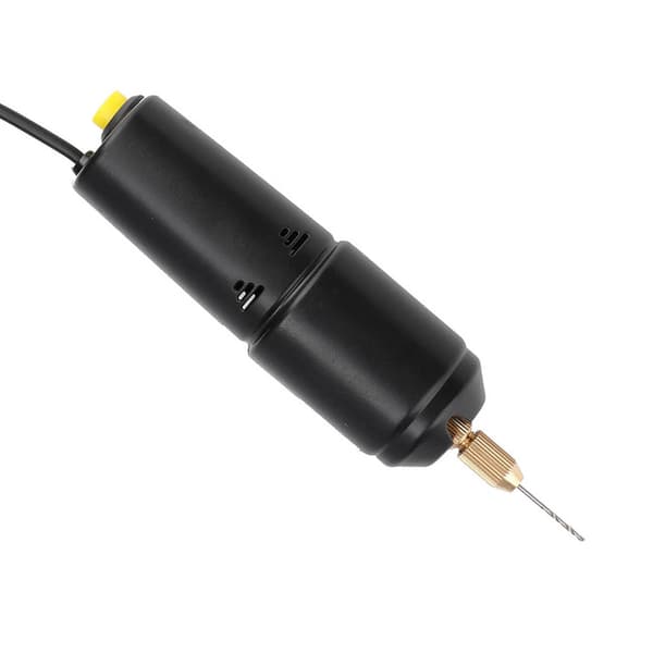 Bærbar Mini Elektrisk Boremaskine Håndholdt Mikro USB Borekit 3 Bor DC 5V