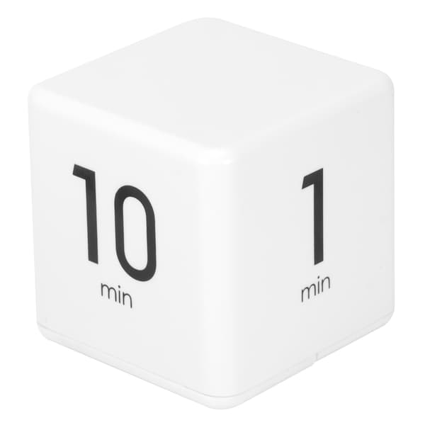 Tyngdekraftssensor Terning Timer Display Tidsstyring til Hjemmekøkken Skolekontor 1-3-5-10 Minutter