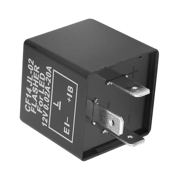 CF14 JL-02 3-benet LED-blinkrelæ til blinklys Hyper Flash Fix 12V