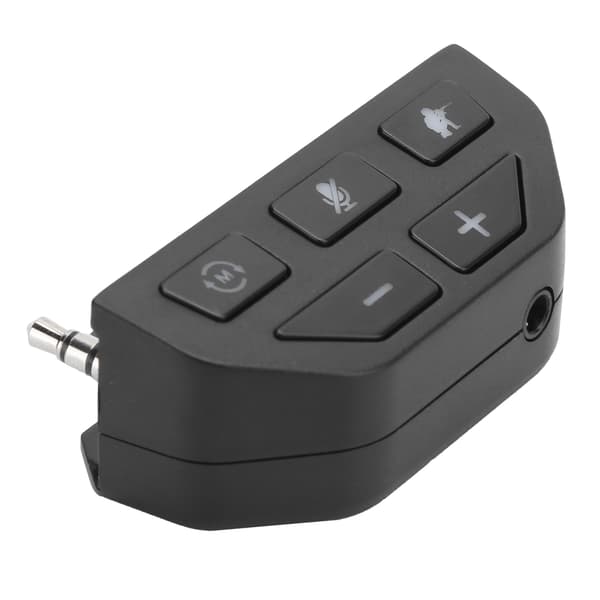 Headset Adapter Controller Audio Adapter Hovedtelefon Konverter til Xbox One Trådløs Gamepad Sort
