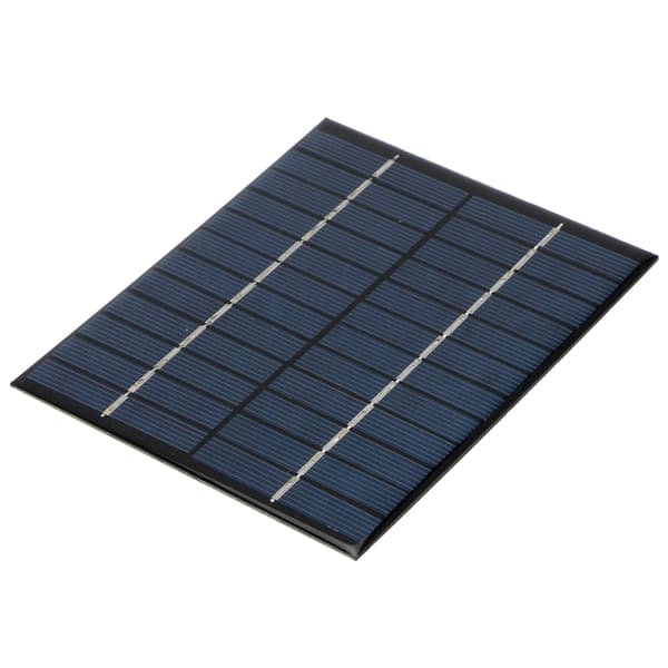 2W 12V DIY Polykristallin Kisel Solpanel Modul för Solljus Vetenskapsprojekt Laddning