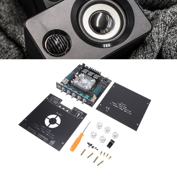 2.1-kanals Bluetooth-forstærkermodul 160Wx2 + 220W Sub, Bas- og Diskantknapper, Audio Receiver Board