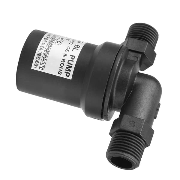 12V 10W DC Borstlös Solcellsdriven Varmvattencirkulationspump för Högtemperaturapplikationer