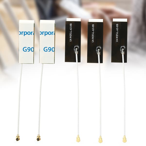 5 stk. 2,4G 5G Antenne Indbygget WIFI Antenne til IPEX1 Interface Trådløst WIFI Kort