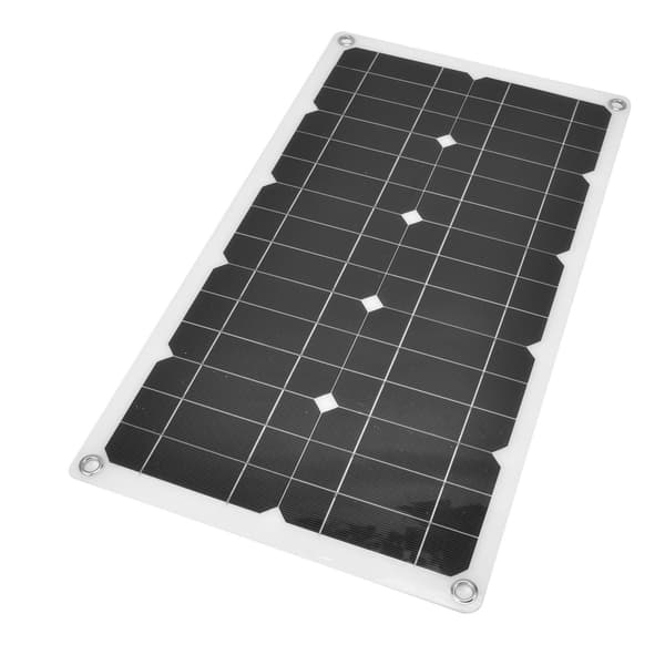 18V 100W Vattentät Solpanel Utomhus Strömladdare för Hem Bil Båt Batteri