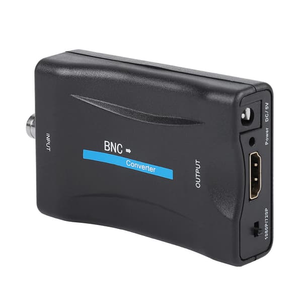 BNC till High Definition Multimedia Interface-omvandlare Display HD 1080P 720P Videoadapter Övervakningsmonitor