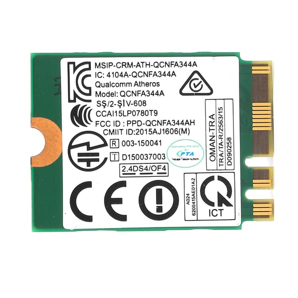 DualBand trådløst netværkskort QCNFA344A WiFi til Bluetooth-chipmodel trådløst modul til Windows