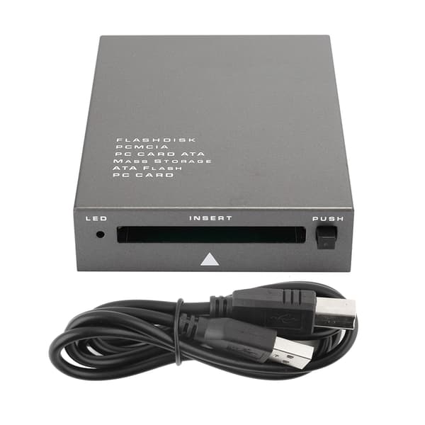 USB2.0 till PC ATA Flashminneskortläsare Plug and Play-adapter för PC-dator