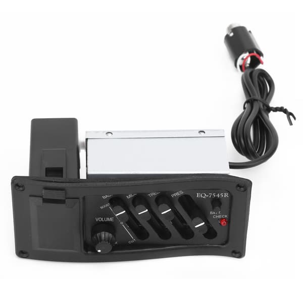 Guitar Pickup Akustisk Elektrisk Boks Lydopsamler Equalizer Strengeinstrument Tilbehør