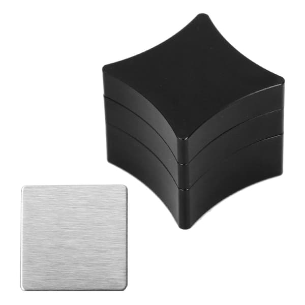 Universal Aluminium Snooker Pool Billard Køkridt Holder (sort)