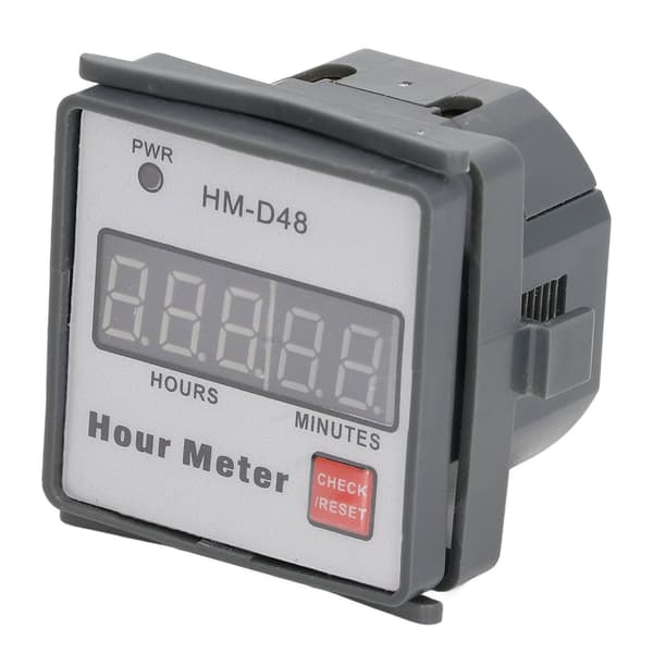 Timetæller Digital Display Timer ABS Måler 0‑999,99 Timer Tidsværktøj AC 220‑240V