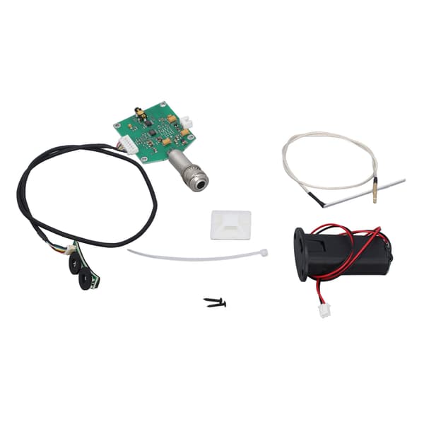 Gitarr Piezo Pickup Kit Inbyggt Förförstärkarsystem Akustisk Gitarr Pickup med Volym- och Tonkontrollratt