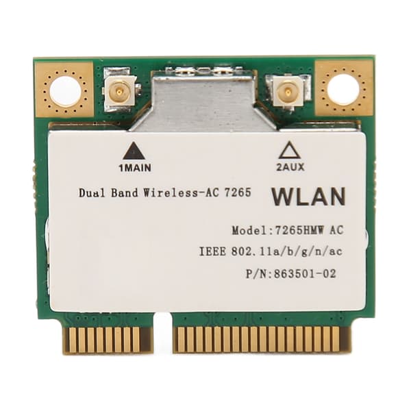 7265HMW trådløst netværkskort 1200Mbps 2.4 5Ghz Bluetooth 4.2 Mini PCIE Interface WiFi-adapter til Windows 7 8 10