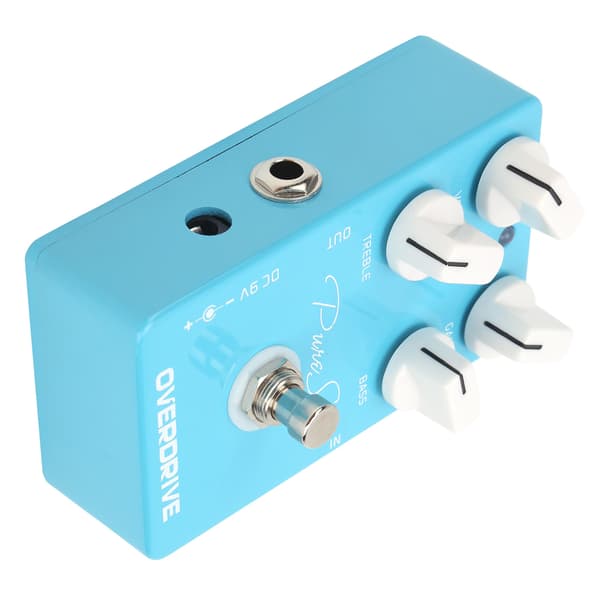 Overdrive Pedal Elgitarr True Bypass Effekt EQ Musikinstrument Tillbehör