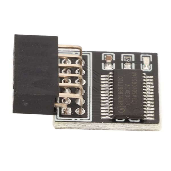TPM 2.0-modul LPC-gränssnitt Stabil Hög säkerhet Hållbart material 12-stifts LPC-modul för moderkort PC