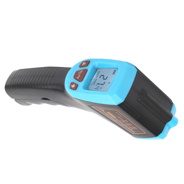 Temperaturmålepistol Infrarød med LCD-display Industriel Termometer GM320SBlue