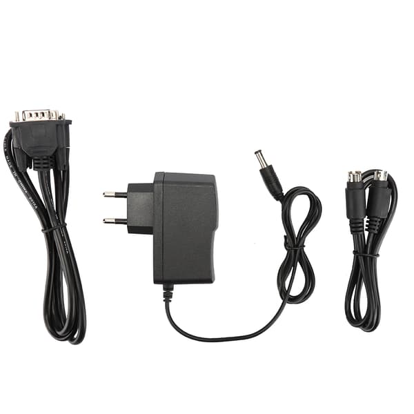 BNC S Video til VGA HD-konverteradapter til computer PC-skærm UK EU-stik