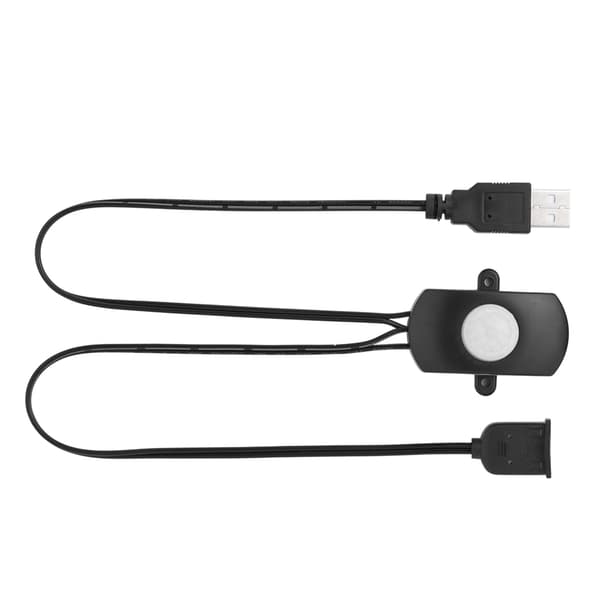 2A DC 5-24V PIR Infrarød Bevægelsessensor Detektor Automatisk Afbryder LED Strip USB Interface Sort