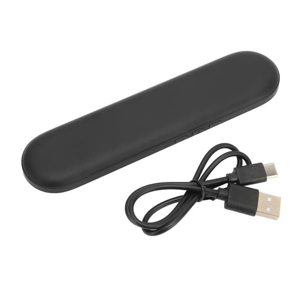 Bluetooth Pudebøjttaler Bærbar Mini Knogleledning Sovende Højttaler med Stereo Bas til Dyb Søvn Sort