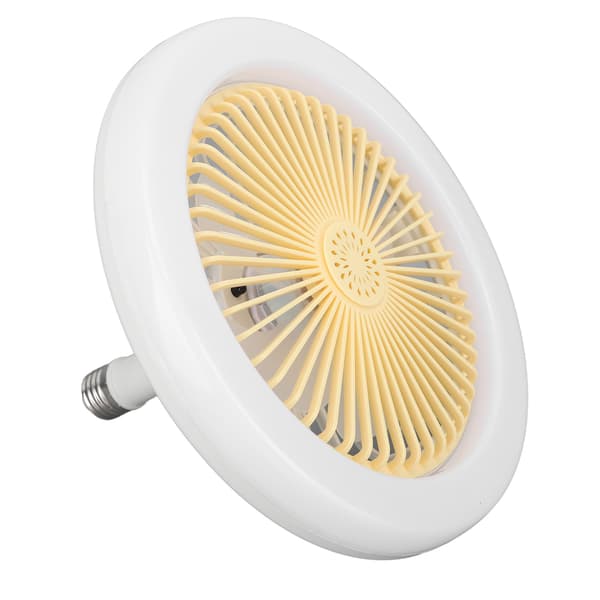 30W Lysventilator 9.8in Lille Aromaterapi Støjsvag Loftventilator Lys E27 LED Ventilatorlys 86‑265V