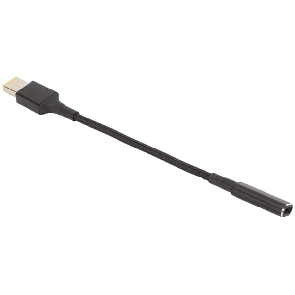 Bærbar opladerkabeladapter USB C til Slim Tip aluminiumslegering 100W DC bærbar opladerledning til Lenovo rektangulær port