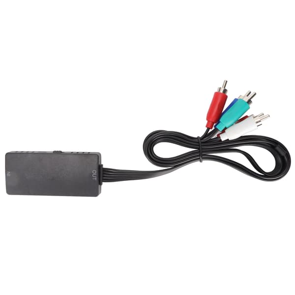 HD Multimedia Interface til komponentkonverter 1080P høj nøjagtighed Plug and Play-konverter til DVD og PC