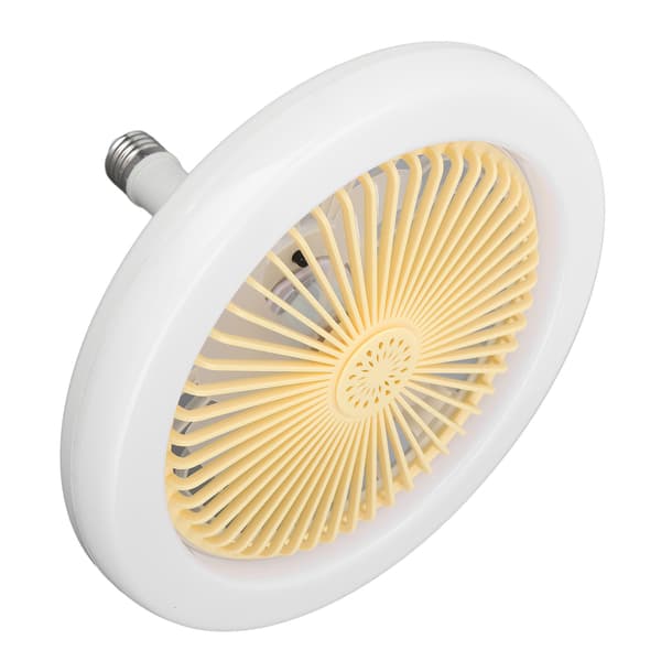 30W Lysventilator 9.8in Lille Aromaterapi Støjsvag Loftventilator Lys E27 LED Ventilatorlys 86‑265V