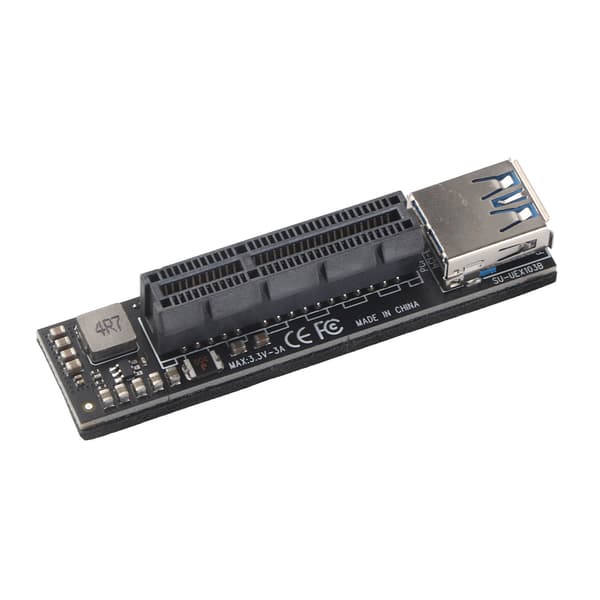 Bundkort forlængerkabel PCI-E X1 interface PCI-E4X overførsel computertilbehør