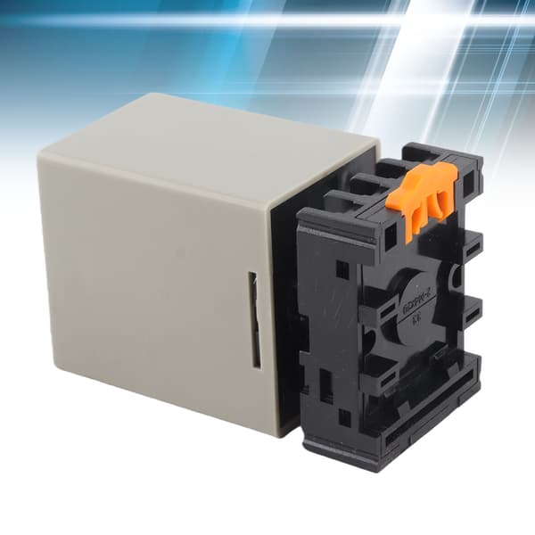 AH3-DM Dubbelfunktionsfördröjningsrelä Timer 0.01S-99H AC 220V LED