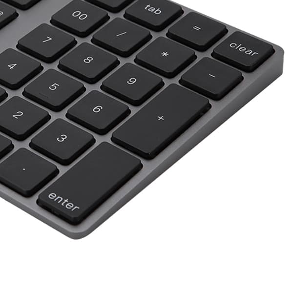 Musta 34 näppäimen mini-numeronäppäimistö langaton Bluetooth-numeronäppäimistö Apple PC:lle