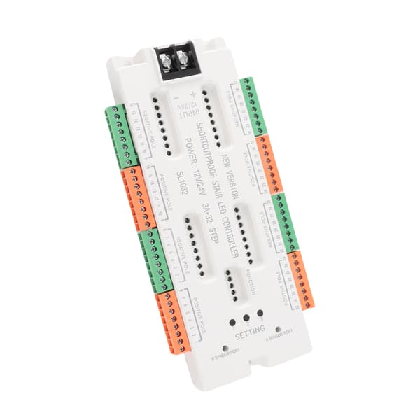 Bevægelsessensor LED Trappelys Controller Intelligent Automatisk Kaskaderende Trappe Stige Trin Lys Controller til Trappebelysning