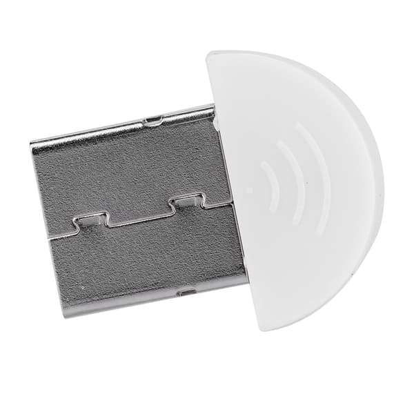 Bärbar USB Mini Studio Talmikrofon Inspelningsljud MIC-adapter för dator PC Vit