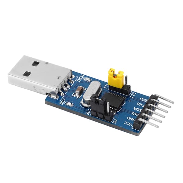 USB til I2C/UART TTL seriel konverteradaptermodul med jumperledninger