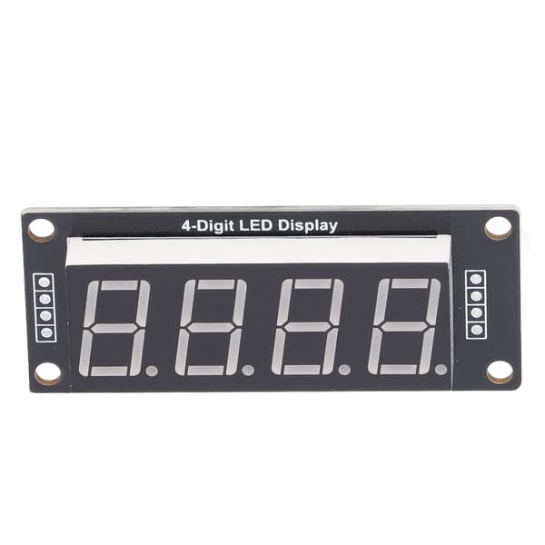 4 st 0,56\" 7-segments LED-displaymodul Blå 4-siffrig digitalrör PCB-klockkort