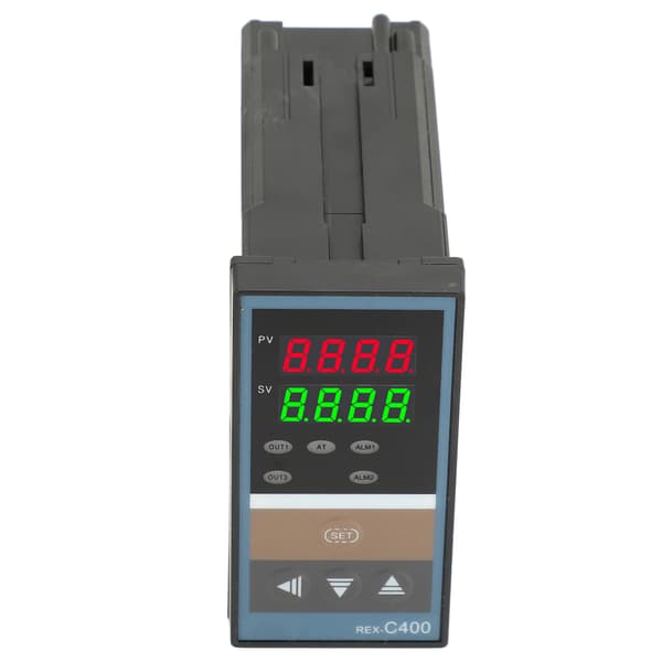 Digital PID-termostatregulator, exakt 220VAC SSR-relä, LED-display, exakt temperaturreglering