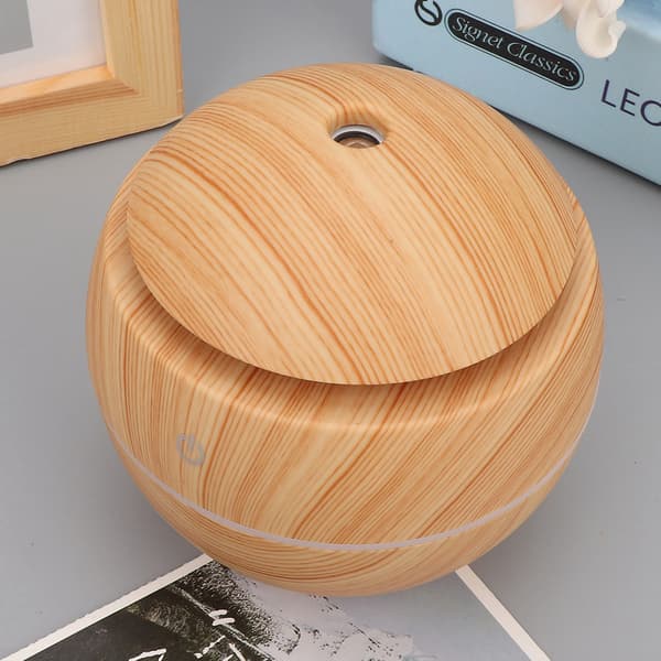 Rund kugleformet USB-stik i aroma diffuser luftfugter luftrenser