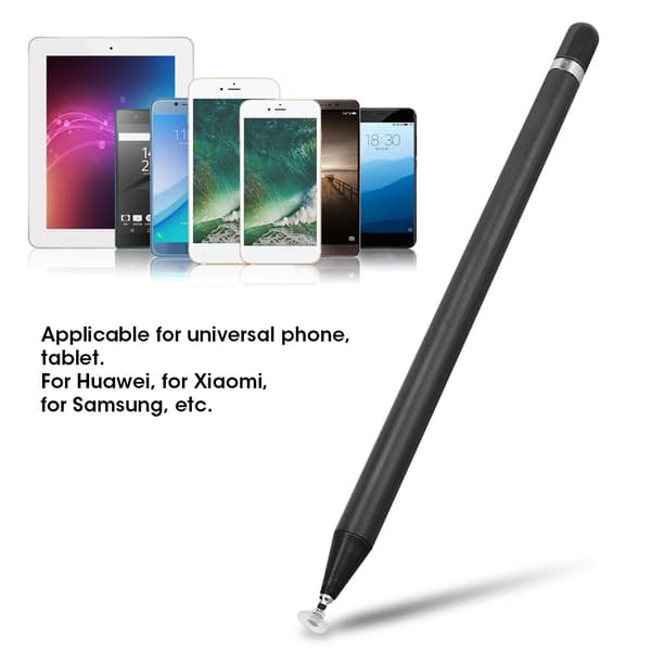 Skærm Touch Pen Tablet Stylus Tegning Kapacitiv Blyant Universal til Android/iOS Smartphone Tablet Sort