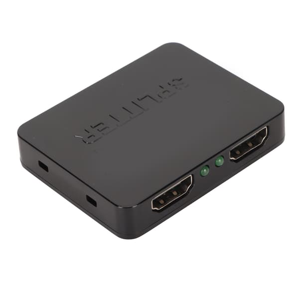 1 ind 2 ud HD Multimedia Interface Splitter til dobbelte skærme understøtter Fuld HD 1080P 3D 1x2 4K HD Multimedia Interface Splitter
