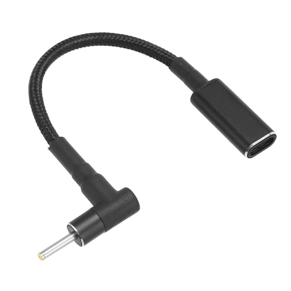 USB C hona till 2,5x0,7 mm DC hane-adapter 100W 5A 20V Stöder PD snabbladdning USB Typ C till DC-adapter för bärbar dator