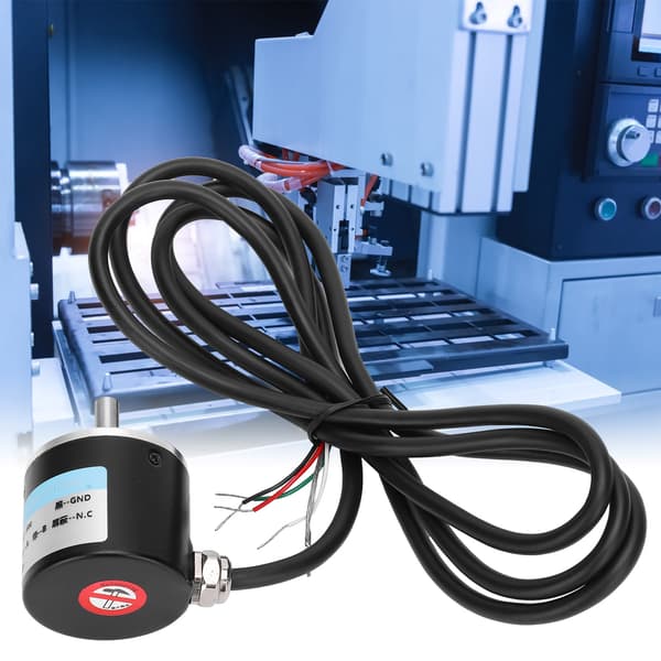 Encoder AB 2-faset roterende 5-24V DC solid aksel 400P/R til industriel automation