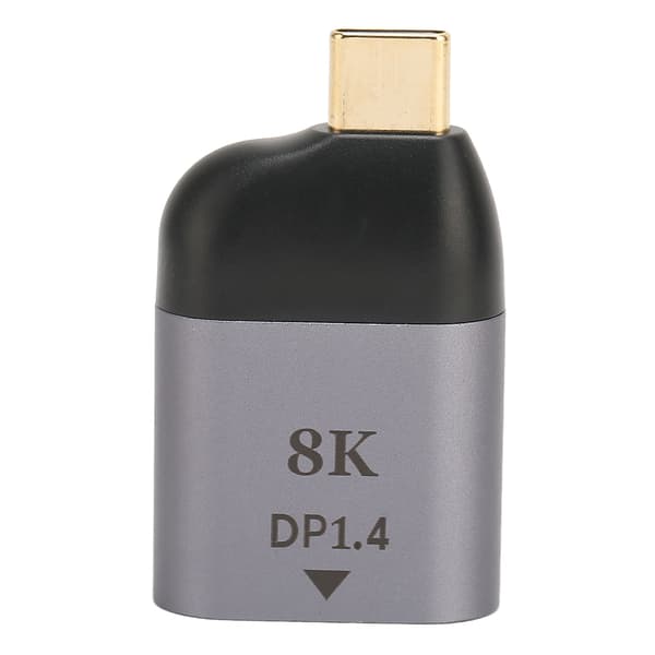 USB C til Display Port Adapter 8K 60Hz Høj Opløsning Kompakt Bærbar USB C til DP Adapter til Windows PC