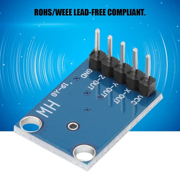 ADXL335 3-akset analog udgangsaccelerometermodul vinkeltransducer til Arduino (svejset)