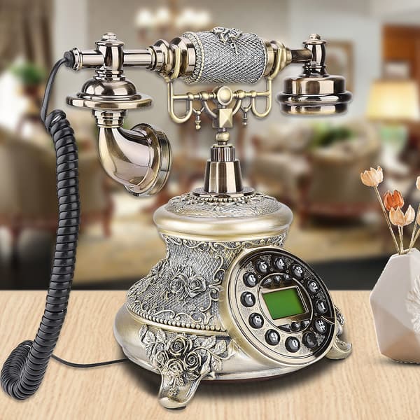 MS-5700D EU Retro Style Fasttelefon Hemmakontor Skrivbordstelefon