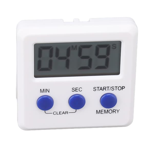 Digital Timer Inlärning Sport Elektronisk Timer Enkel Timer för Hem Kök Träning Lekstund