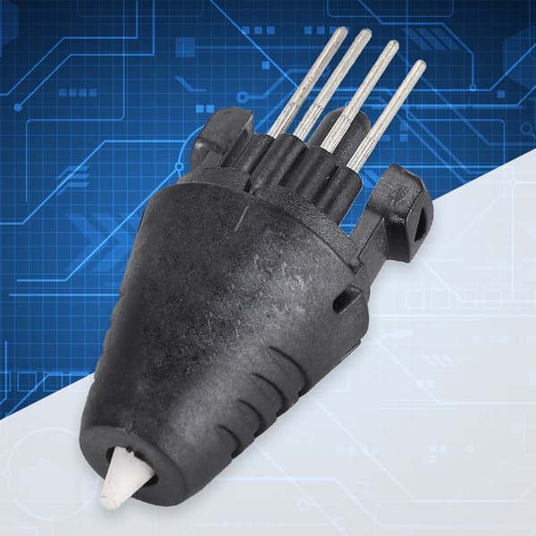 3D-printpen printerdele tilbehør indsatsdyse printhoved 1,75 mm sort
