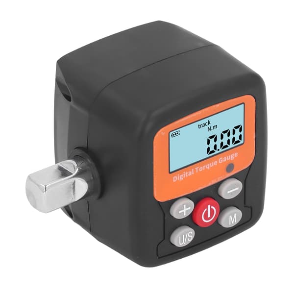 Digital momentnøgleadapter 4-135Nm 3/8\" drev, baggrundsbelyst LCD-display