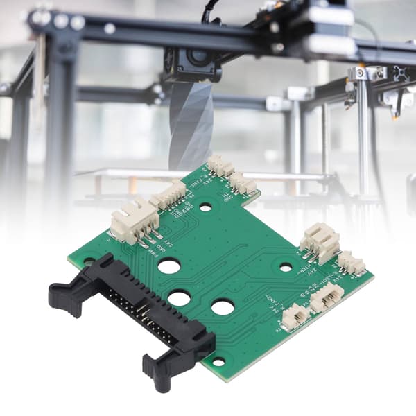 3D-printer ekstruderadapterkort til SV07, PCB-konverteringsmodul med kabel
