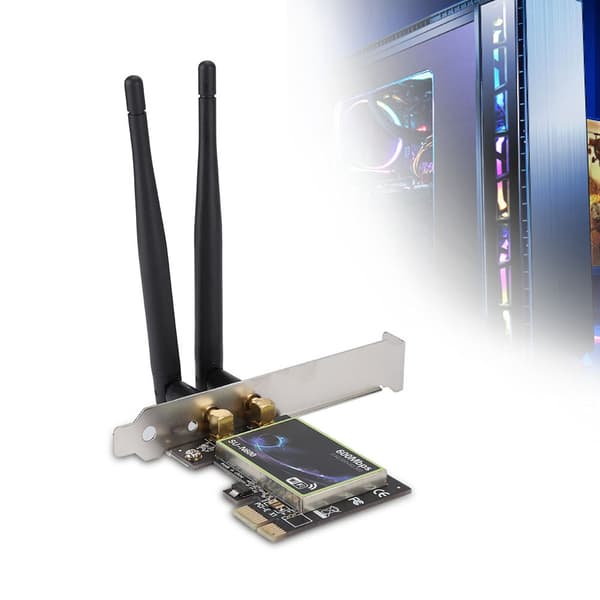 SU N600 PCI-E Desktop Computer Højhastigheds Trådløst Netværkskort til Windows