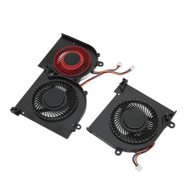 CPU GPU køleventilator 4-benet god varmeafledning bærbar køleventilator til MSI Gs65 MS 16Q2 til 16q2 Cpu Cw til 16q2 Gpu Cw CPU+GPU